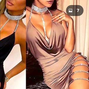 Woman’s evening party cocktail